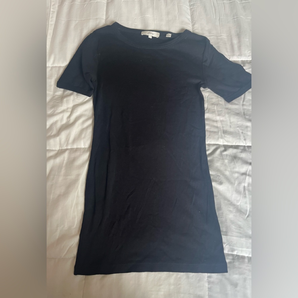 Black Short Sleeve Dress